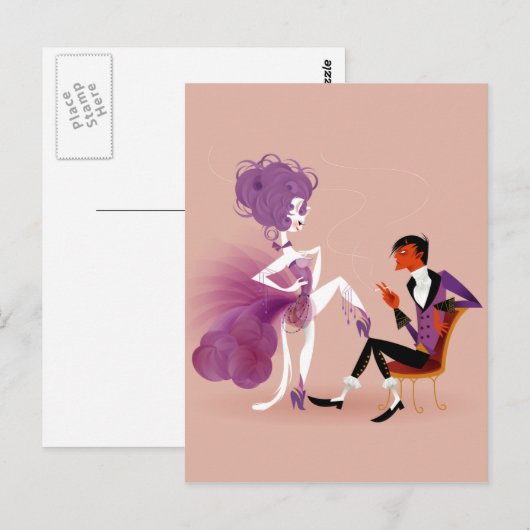 はがきプッシcat & Devil Ep1 ポストカード (正面/裏面)