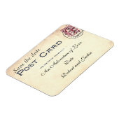 はがきマグネットの日付を保存 マグネット (左側)