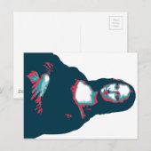 はがきモナリザ ポストカード (正面/裏面)