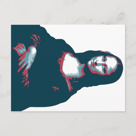 はがきモナリザ ポストカード (正面)