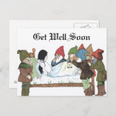 はがきヴィンテージおとぎ話アンティーク画像 ポストカード (正面/裏面)