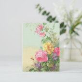 はがきヴィンテージフローラ ポストカード (スタンド正面)