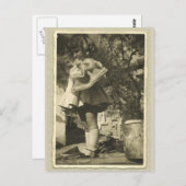 はがきヴィンテージレトロ写真 ポストカード (正面/裏面)