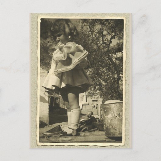 はがきヴィンテージレトロ写真 ポストカード (正面)