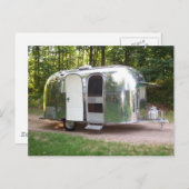 はがきヴィンテージ光沢アルミニウムASキャラベルトレーラー ポストカード (正面/裏面)