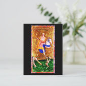 はがきヴィンテージ占いタロット10 ポストカード (スタンド正面)