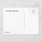 はがきヴィンテージ新しいホームジョブ移動アドレスおもしろいPC 案内ポストカード (裏面)