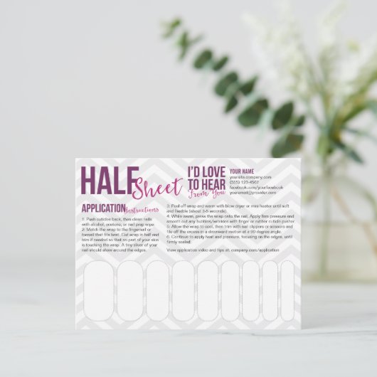 はがき半分 ポストカード (スタンド正面)