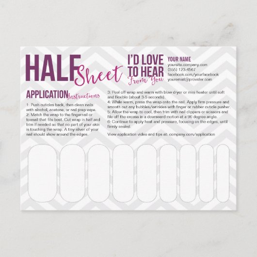 はがき半分 ポストカード (正面)