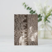 はがき反射ベトナム退役軍人メモリアル壁 ポストカード (スタンド正面)