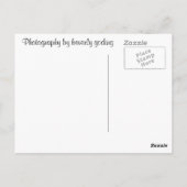 はがき垂直テンプレート ポストカード (裏面)