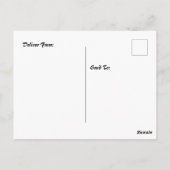 はがき山Merapiインドネシア ポストカード (裏面)