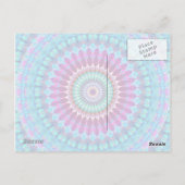 はがき幾何学曼荼羅G382 ポストカード (裏面)