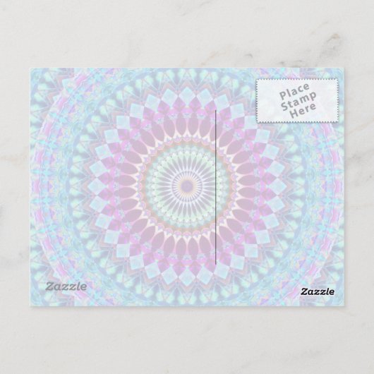 はがき幾何学曼荼羅G382 ポストカード (裏面)