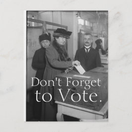 はがき忘れに投票しない ポストカード