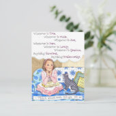 はがき感動的の種類 ポストカード (スタンド正面)