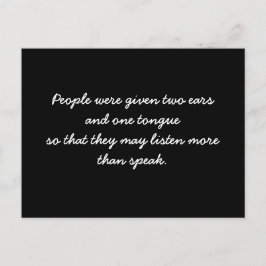 はがき感動的引用文 ポストカード