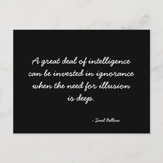 はがき感動的引用文 ポストカード (正面)