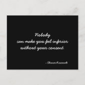 はがき感動的引用文 ポストカード (正面)