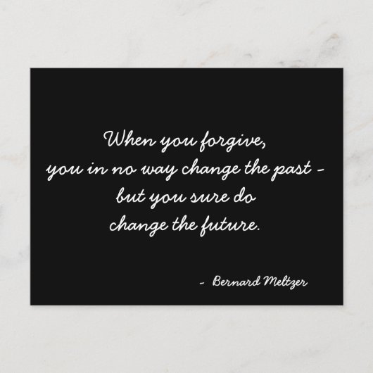 はがき感動的引用文 ポストカード (正面)