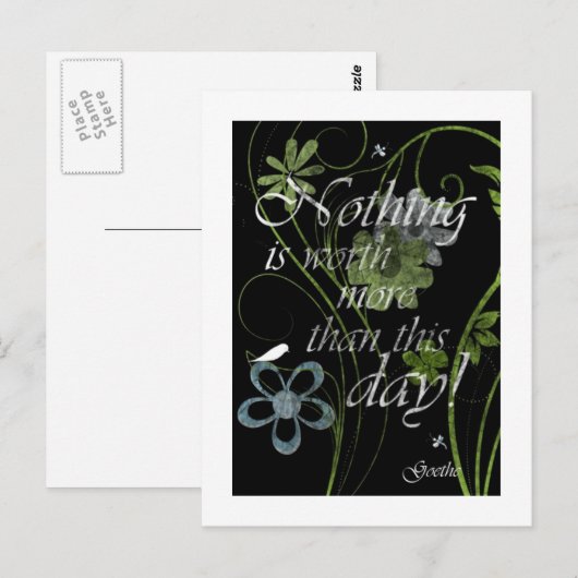 はがき感動的 ポストカード (正面/裏面)