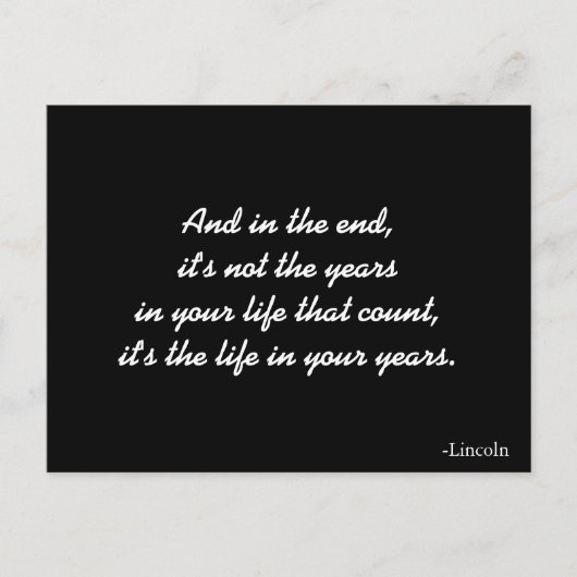 はがき感動的 ポストカード (正面)