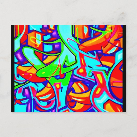 はがき抽象芸術/その他 – グラフティギャラリー107 ポストカード (正面)