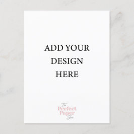 はがき招待状ポートレート ポストカード