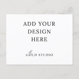 はがき招待状横テンプレート ポストカード