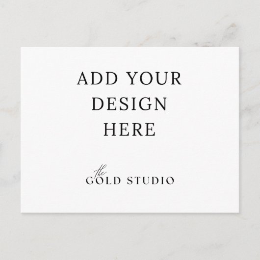 はがき招待状横テンプレート ポストカード (正面)