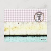 はがき文房具ラブバおもしろいンド ポストカード (裏面)