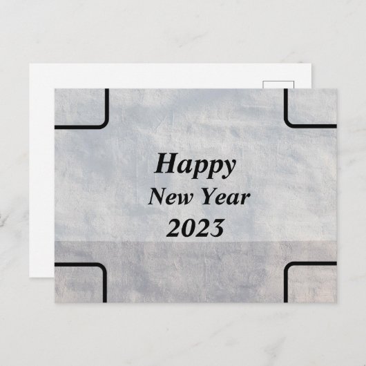 はがき新年おめでとう ポストカード (正面/裏面)