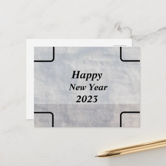 はがき新年おめでとう ポストカード (正面/裏面インサイチュ)