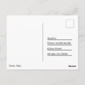 はがき旅行ジャパン ポストカード (裏面)