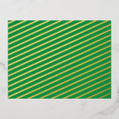 はがき最高の | カスタム鳥と誕生日デザイン 箔シーズンポストカード (正面)