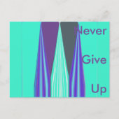 はがき水平テンプレート与え上へハクナ ポストカード (正面)