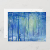 はがき水平テンプレート- カスタマイズ ポストカード (正面/裏面)