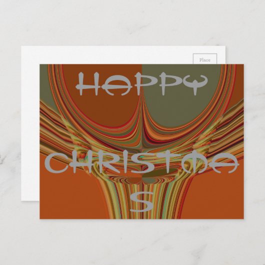 はがき水平テンプレート シーズンポストカード (正面/裏面)