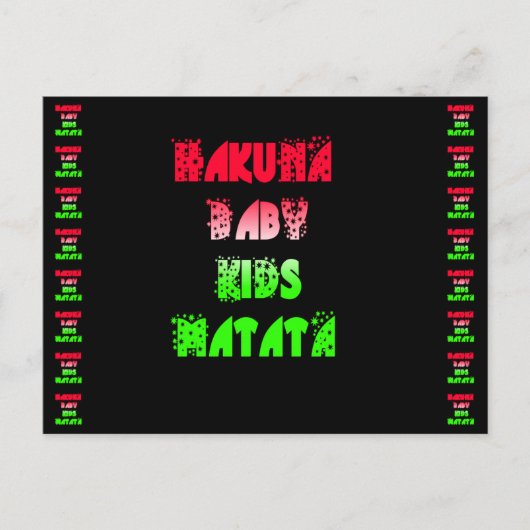 はがき水平テンプレート ポストカード (正面)