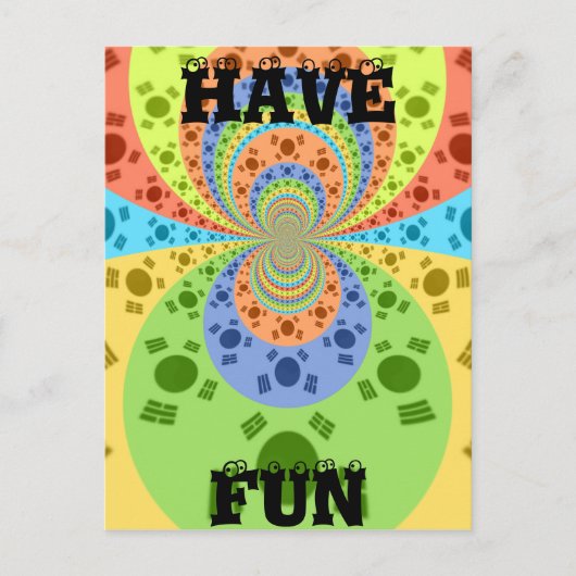 はがき水平テンプレート ポストカード (正面)