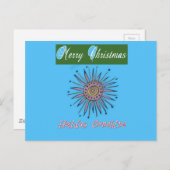 はがき水平テンプレート ポストカード (正面/裏面)