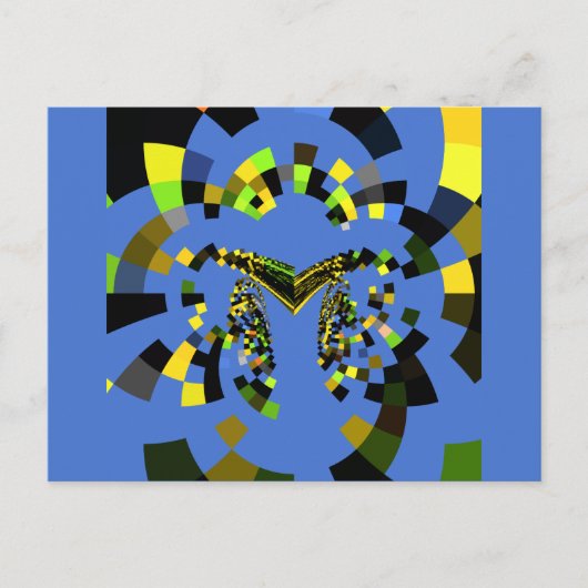 はがき水平テンプレート ポストカード (正面)