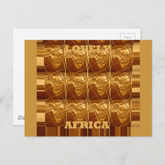 はがき水平テンプレート ポストカード (正面/裏面)