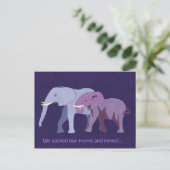 はがき水平テンプレート ポストカード (スタンド正面)