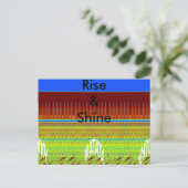 はがき水平テンプレート ポストカード (スタンド正面)