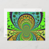 はがき水平テンプレート ポストカード (正面/裏面)