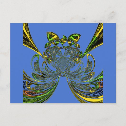 はがき水平テンプレート ポストカード (正面)