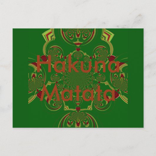 はがき水平テンプレート ポストカード (正面)