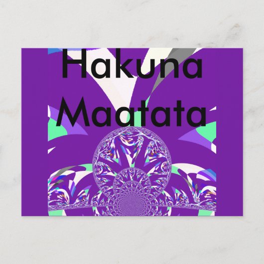 はがき水平テンプレート ポストカード (正面)