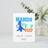 はがき水平テンプレート ポストカード (スタンド正面)